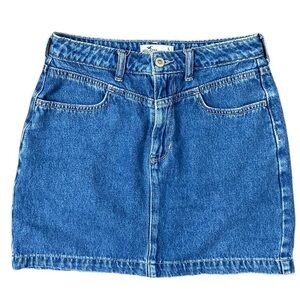 Hollister Women’s Ultra High-Rise Denim Jean Skirt Size 5